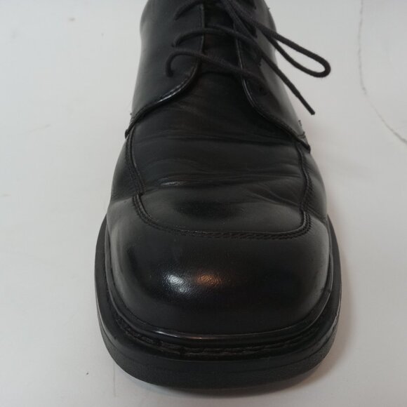 Dockers ACS Air Cushioned System Mens US 10.5 M Leather Shoes Loafers Black - Picture 3 of 14